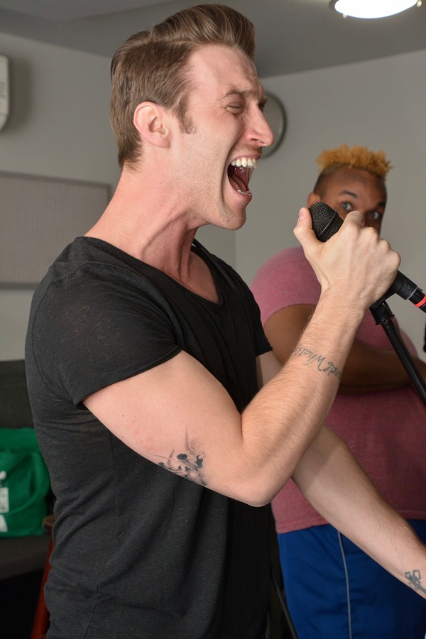 Photo Coverage: Inside Day Two of Rehearsals For ROCKERS ON BROADWAY Image