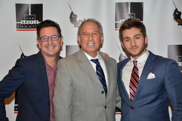 Evan Pappas, Marty Perlman and Dylan Perlman Photo