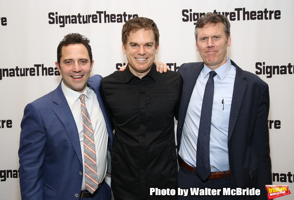 Oliver Butler, Michael C. Hall and Will Eno Photo