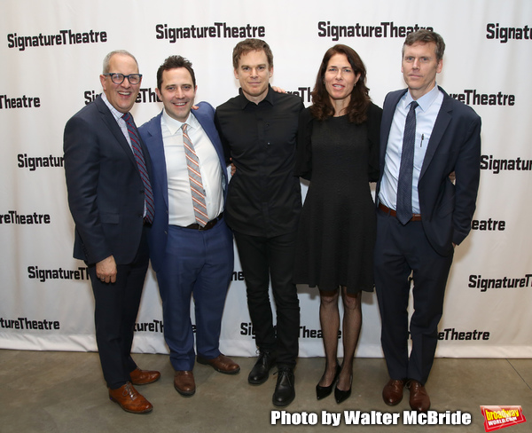 Harold Wolpert, Oliver Butler, Michael C. Hall, Paige Evans and Will Eno  Photo