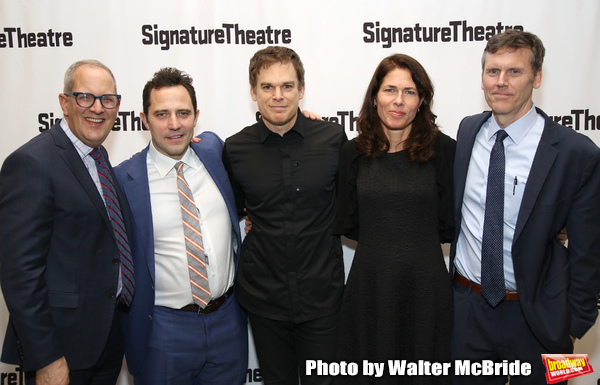Harold Wolpert, Oliver Butler, Michael C. Hall, Paige Evans and Will Eno  Photo