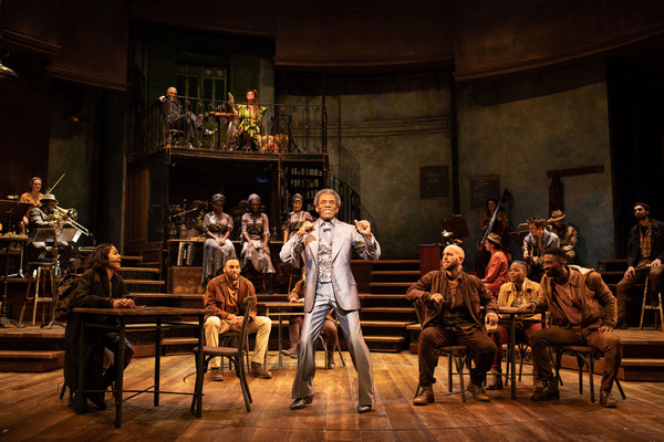 Photo Flash: All New Production Photos of HADESTOWN, Featuring Reeve Carney, Eva Noblezada, Patrick Page, and More! Image