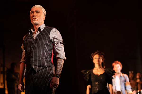 Patrick Page, Amber Gray, Reeve Carney Photo