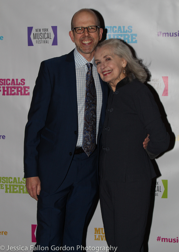 Jeff Blumenkrantz and Mary Beth Peil Photo