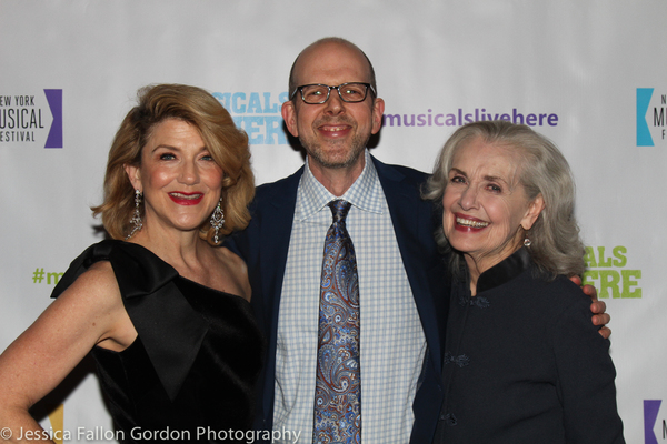 Victoria Clark, Jeff Blumenkrantz and Mary Beth Peil Photo