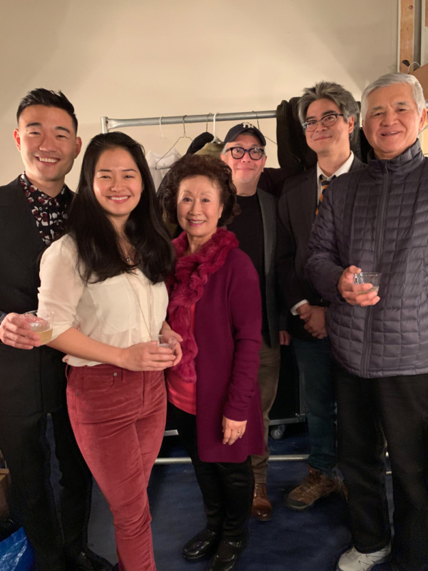 Photo Flash: Daniel K. Isaac And Shannon Tyo Celebrate Opening Night Of THE CHINESE LADY Image