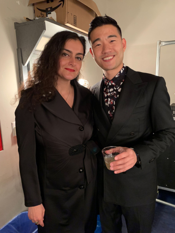 Photo Flash: Daniel K. Isaac And Shannon Tyo Celebrate Opening Night Of THE CHINESE LADY Image