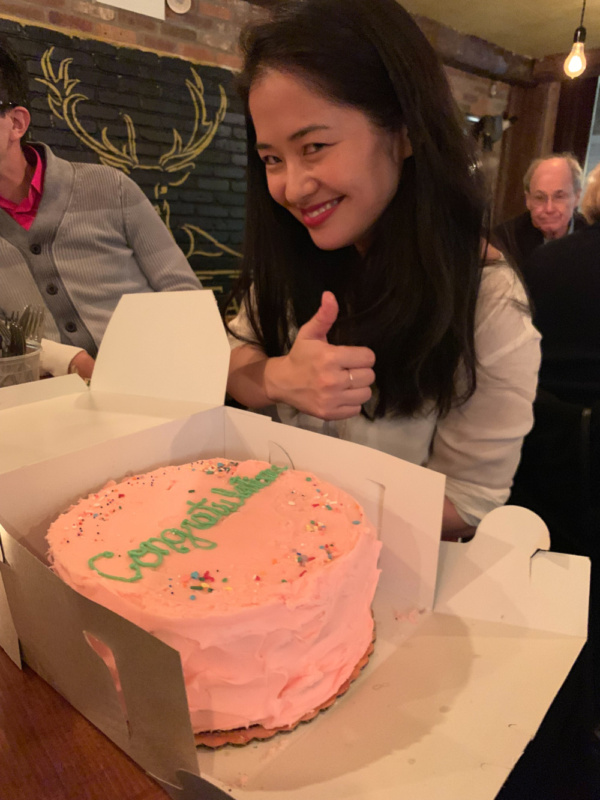 Photo Flash: Daniel K. Isaac And Shannon Tyo Celebrate Opening Night Of THE CHINESE LADY Image
