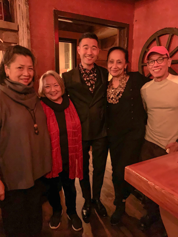 Photo Flash: Daniel K. Isaac And Shannon Tyo Celebrate Opening Night Of THE CHINESE LADY Image