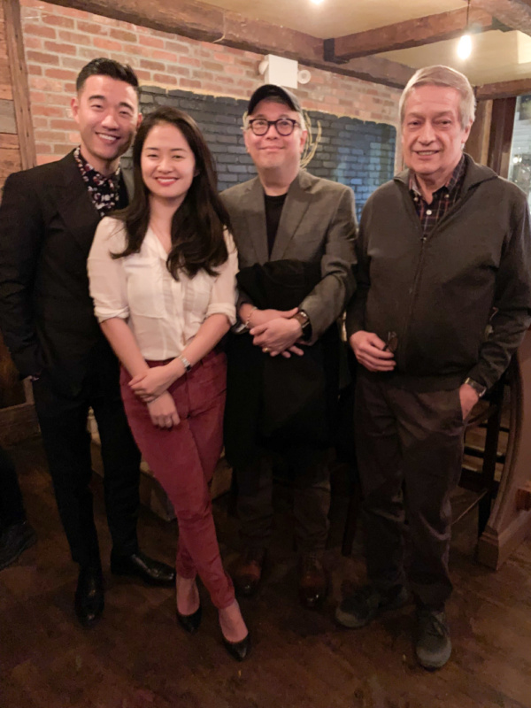 Photo Flash: Daniel K. Isaac And Shannon Tyo Celebrate Opening Night Of THE CHINESE LADY Image
