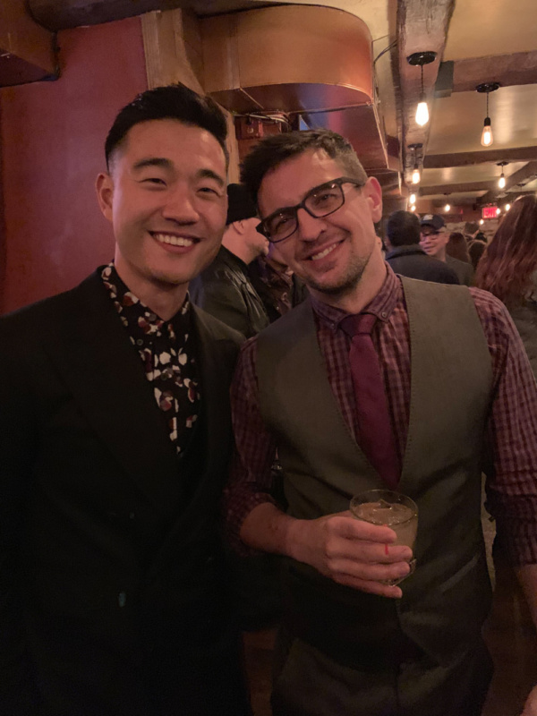 Photo Flash: Daniel K. Isaac And Shannon Tyo Celebrate Opening Night Of THE CHINESE LADY Image