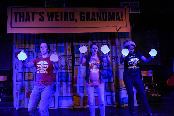 Photo Flash: Barrel of Monkeys Presents THAT'S WEIRD, GRANDMA Rings in the Holidays 