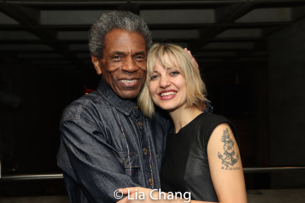 Andre De Shields and Anais Mitchell Photo