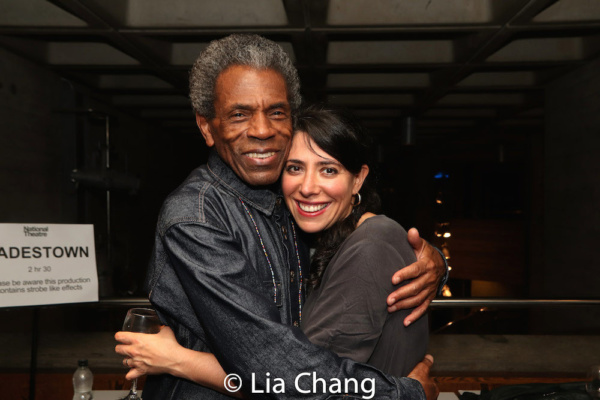 Andre De Shields and Director Rachel Chavkin Photo