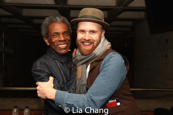 Andre De Shields and Liam Robinson Photo