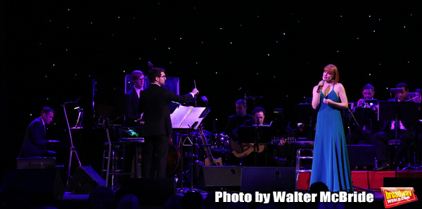 Andrew Lippa and Kate Baldwin with Orchestra  Photo