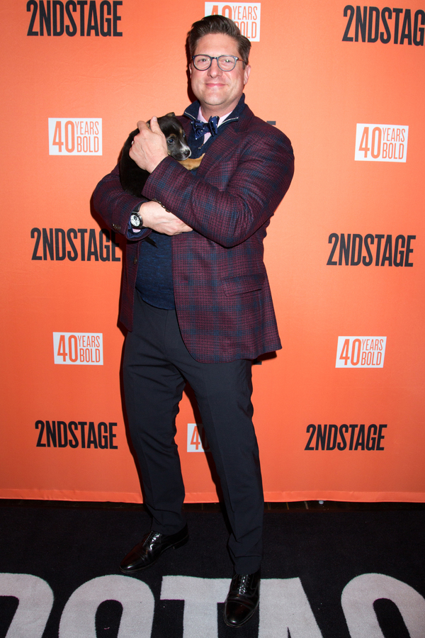 Photo Coverage: Broadway Snuggles Up with Puppies at Second Stage Benefit, Honoring Harvey Fierstein! Image