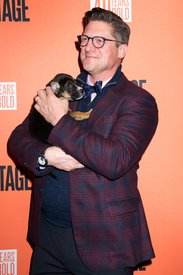 Photo Coverage: Broadway Snuggles Up with Puppies at Second Stage Benefit, Honoring Harvey Fierstein! Image
