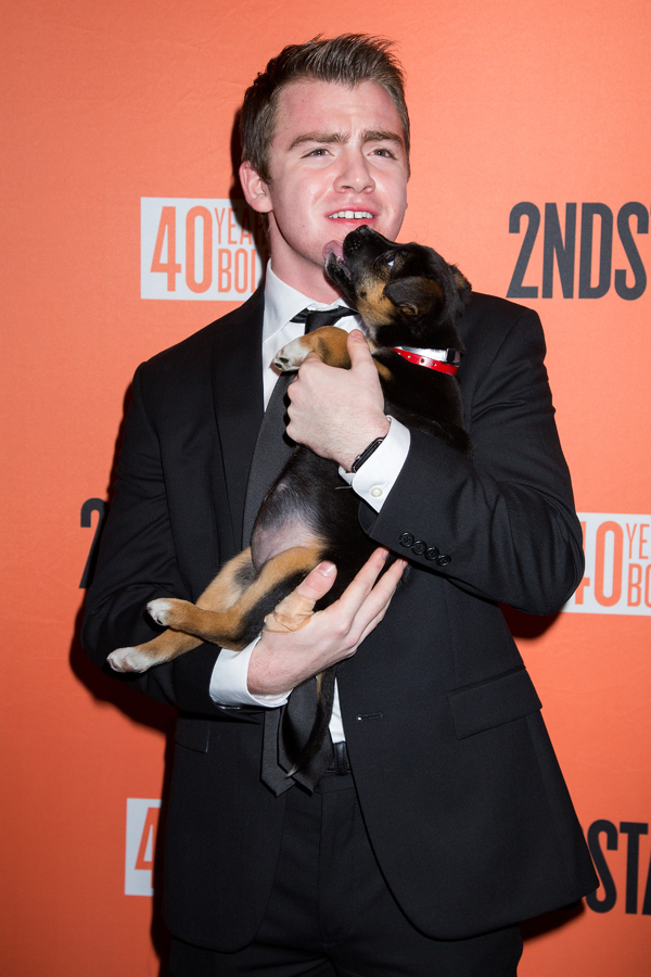 Photo Coverage: Broadway Snuggles Up with Puppies at Second Stage Benefit, Honoring Harvey Fierstein! Image