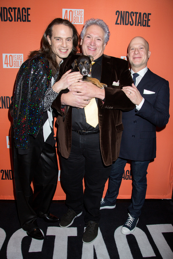 Photo Coverage: Broadway Snuggles Up with Puppies at Second Stage Benefit, Honoring Harvey Fierstein! Image