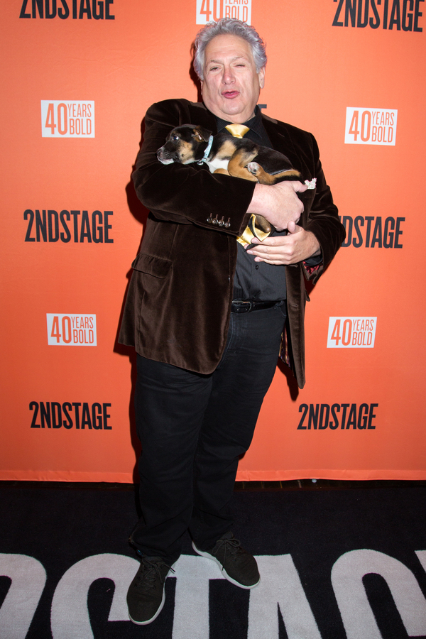 Photo Coverage: Broadway Snuggles Up with Puppies at Second Stage Benefit, Honoring Harvey Fierstein! Image
