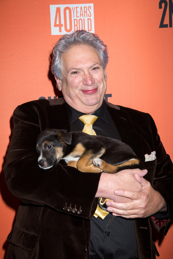 Photo Coverage: Broadway Snuggles Up with Puppies at Second Stage Benefit, Honoring Harvey Fierstein! Image