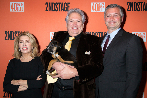 Photo Coverage: Broadway Snuggles Up with Puppies at Second Stage Benefit, Honoring Harvey Fierstein! 