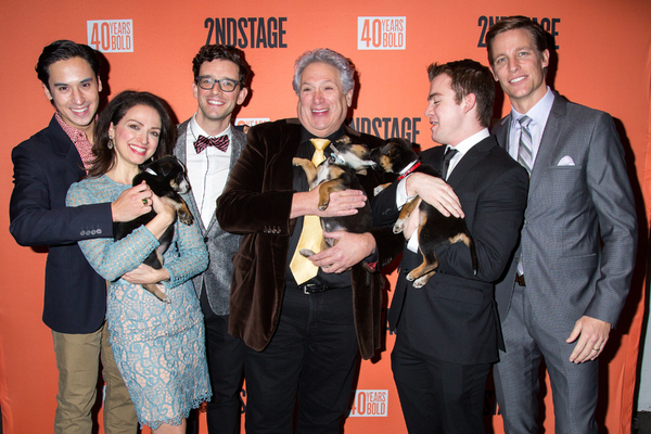 Photo Coverage: Broadway Snuggles Up with Puppies at Second Stage Benefit, Honoring Harvey Fierstein! 