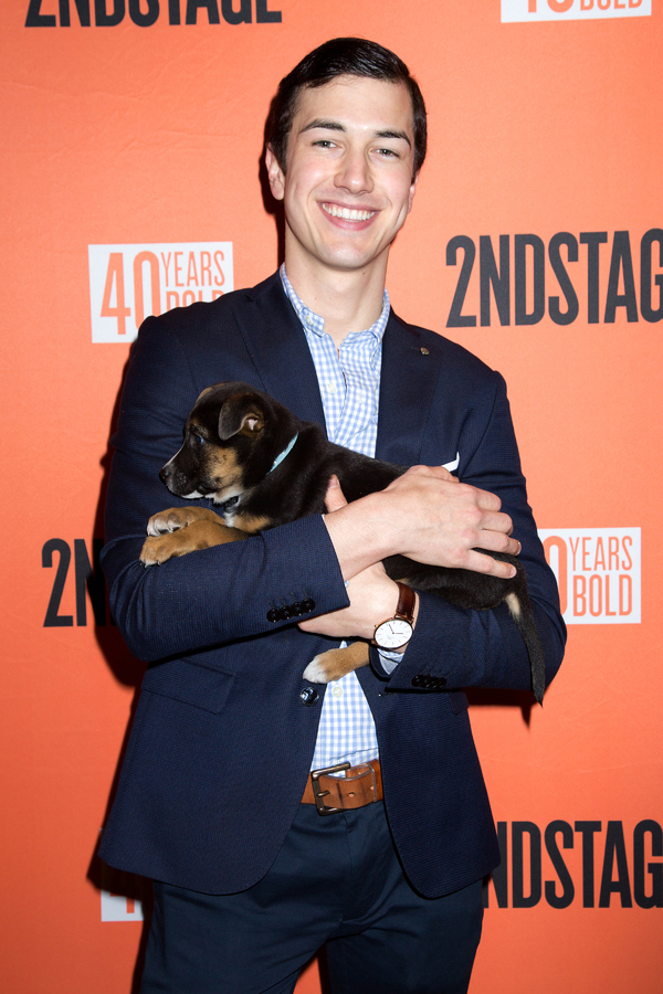 Photo Coverage: Broadway Snuggles Up with Puppies at Second Stage Benefit, Honoring Harvey Fierstein! 