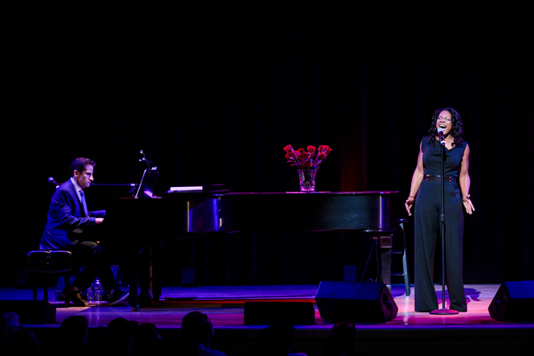 Photo Flash: Audra McDonald and Seth Rudetsky Share an Evening at Town Hall Image