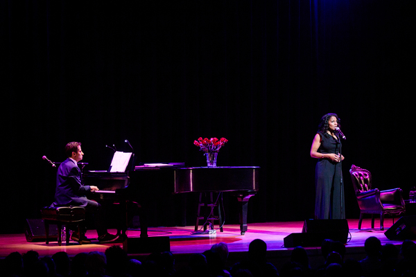 Photo Flash: Audra McDonald and Seth Rudetsky Share an Evening at Town Hall Image