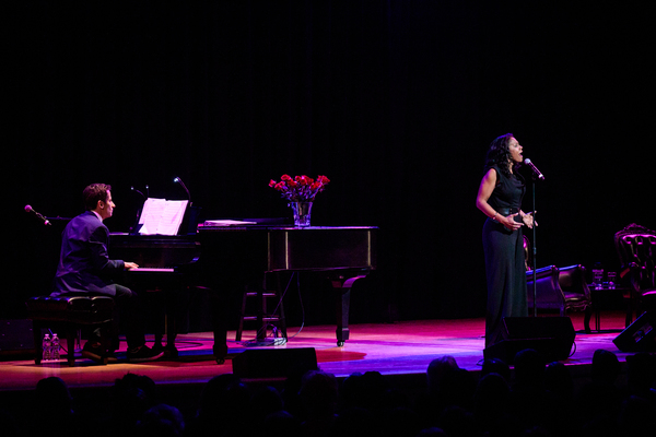 Photo Flash: Audra McDonald and Seth Rudetsky Share an Evening at Town Hall Image