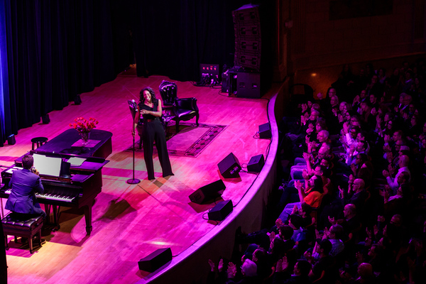 Photo Flash: Audra McDonald and Seth Rudetsky Share an Evening at Town Hall Image