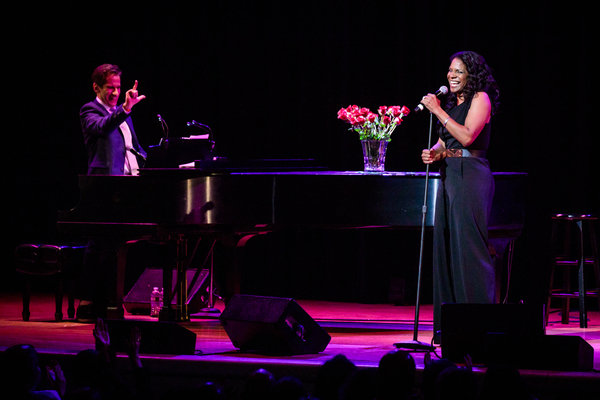 Photo Flash: Audra McDonald and Seth Rudetsky Share an Evening at Town Hall Image