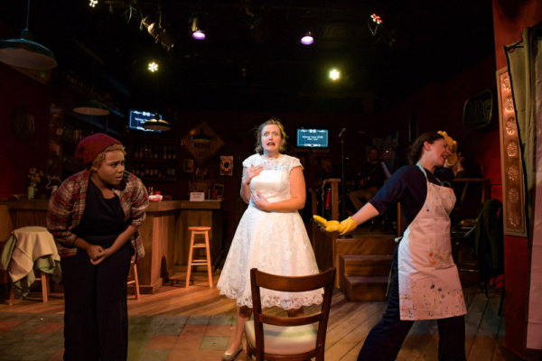 Photo Flash: First Look at Underscore Theatre's WIFE MATERIAL 