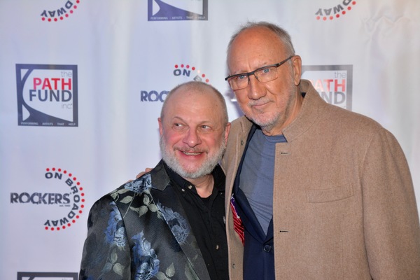 Henry Aronson and Pete Townsend Photo