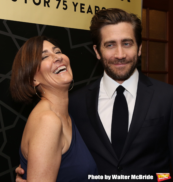 Jeanine Tesori and Jake Gyllenhaal Photo