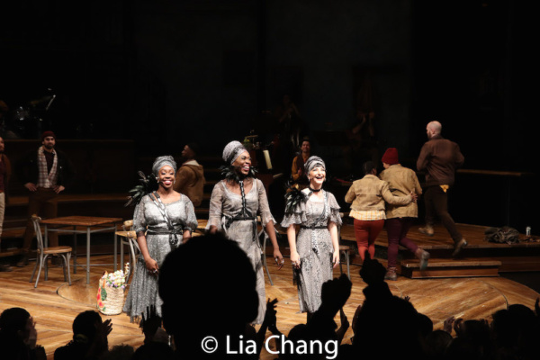 Photo Flash: The Cast of HADESTOWN Celebrates Opening Night At National Theatre Image