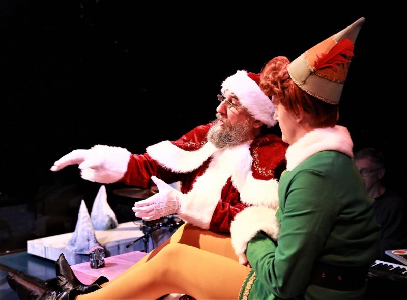 Review: Chase Miller's Star Burns Bright in Chaffin's Barn's ELF THE MUSICAL 