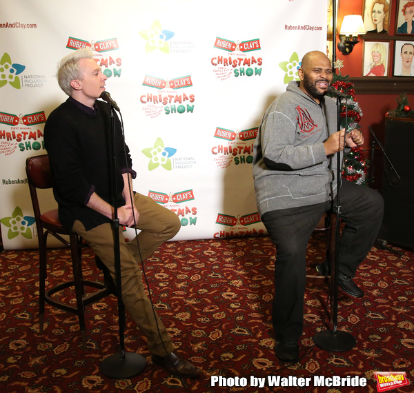 Photo Coverage: Ruben Studdard & Clay Aiken Preview Their FIRST ANNUAL CHRISTMAS SHOW! Image