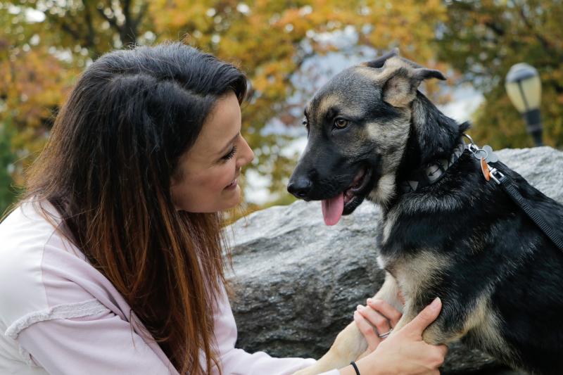 Pets Of Broadway: Meet Caroline Bowman & Austin Colby's newest family member, Kodak! 