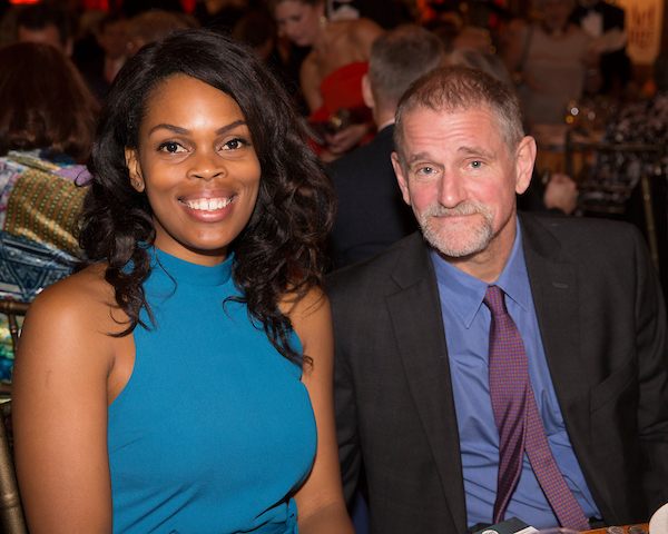 Acting Company alum Chelsea Lee Williams with David Lansbury  Photo