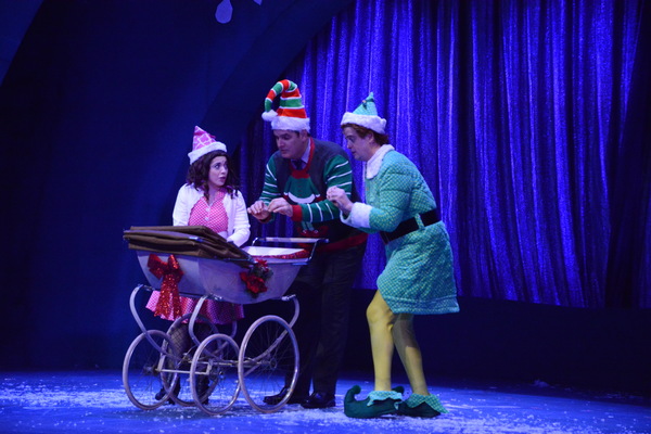 Photo Coverage: The Cast of ELF THE MUSICAL Takes Opening Night Bows Image
