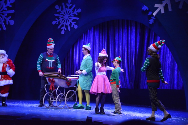 Photo Coverage: The Cast of ELF THE MUSICAL Takes Opening Night Bows Image