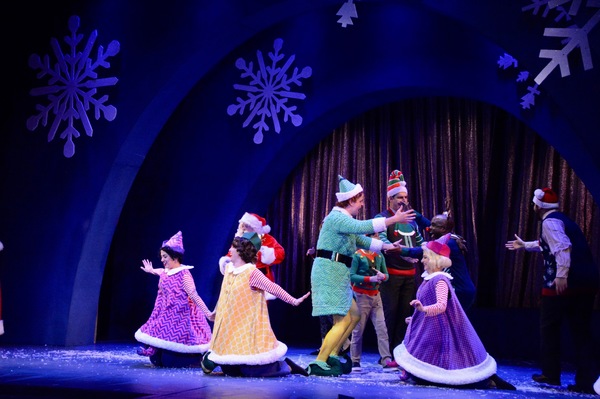 Photo Coverage: The Cast of ELF THE MUSICAL Takes Opening Night Bows Image