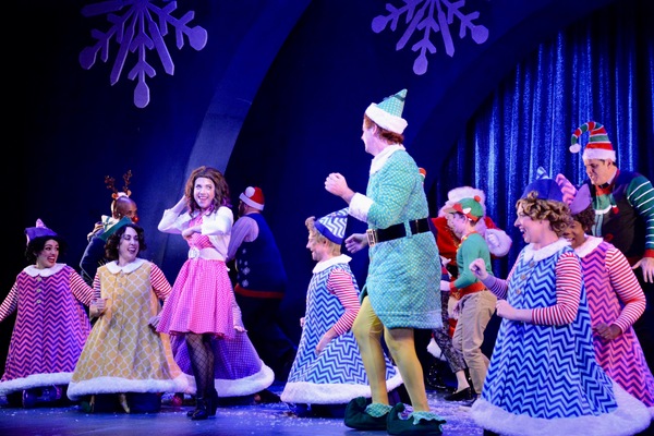 Photo Coverage: The Cast of ELF THE MUSICAL Takes Opening Night Bows 