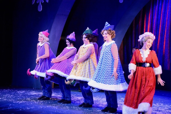 Photo Coverage: The Cast of ELF THE MUSICAL Takes Opening Night Bows 