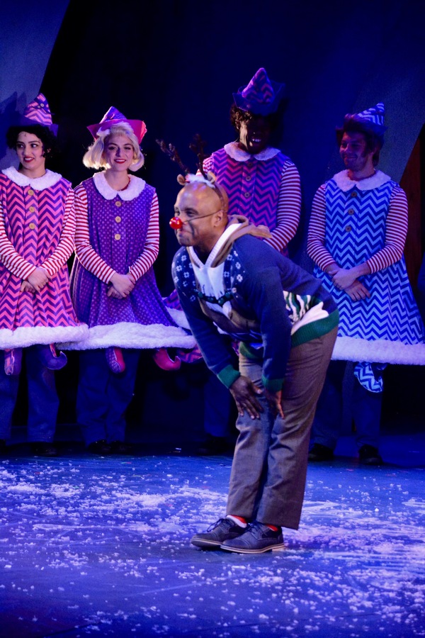 Photo Coverage: The Cast of ELF THE MUSICAL Takes Opening Night Bows  Image