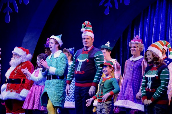 Photo Coverage: The Cast of ELF THE MUSICAL Takes Opening Night Bows Image