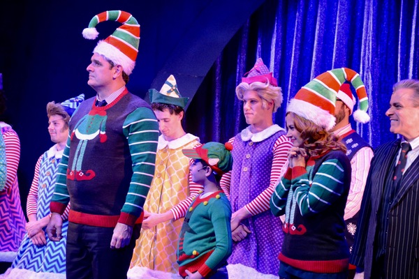 Photo Coverage: The Cast of ELF THE MUSICAL Takes Opening Night Bows Image